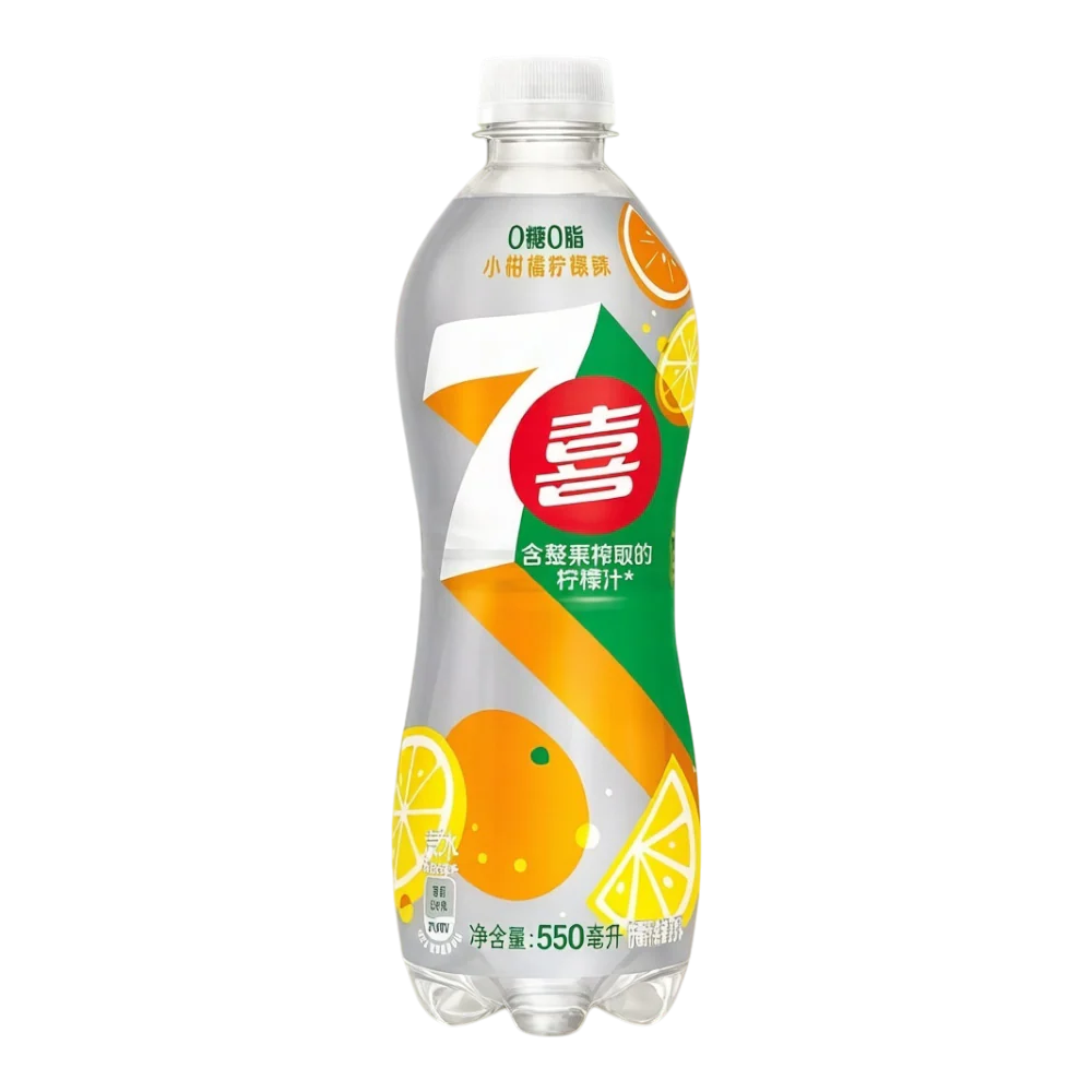 7UP Orange & Lemon Soft Drink 500ml (Case 12)