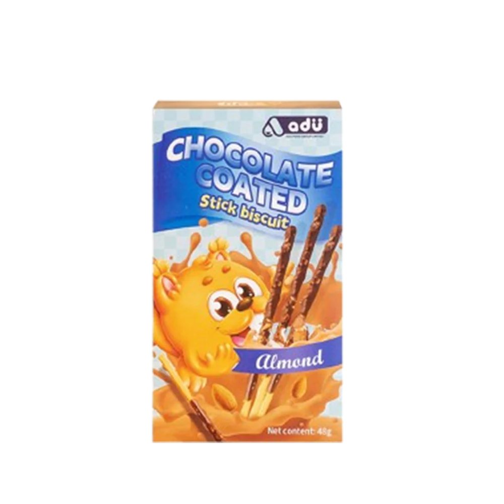 ADU Biscuit Sticks Almond Flavour 48g