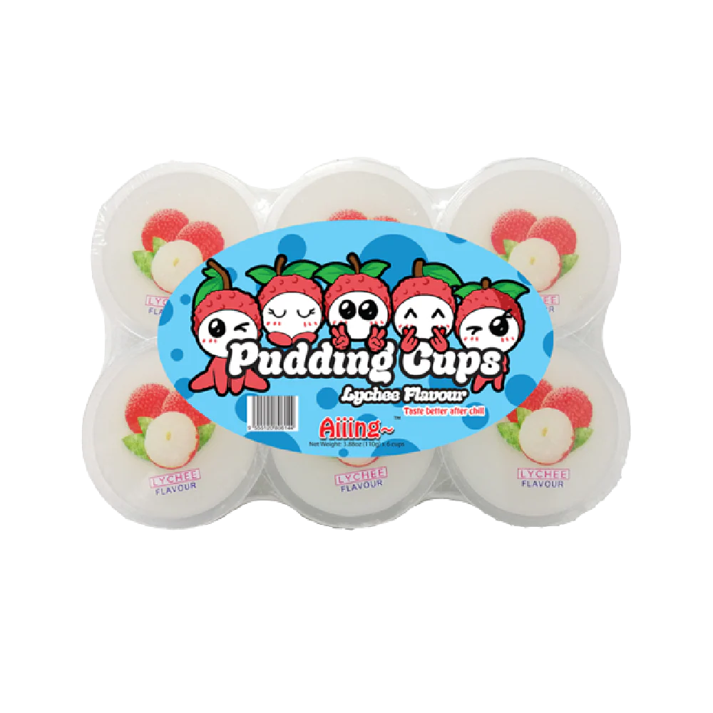 Aiiing Pudding - Lychee 660g (6pcs)