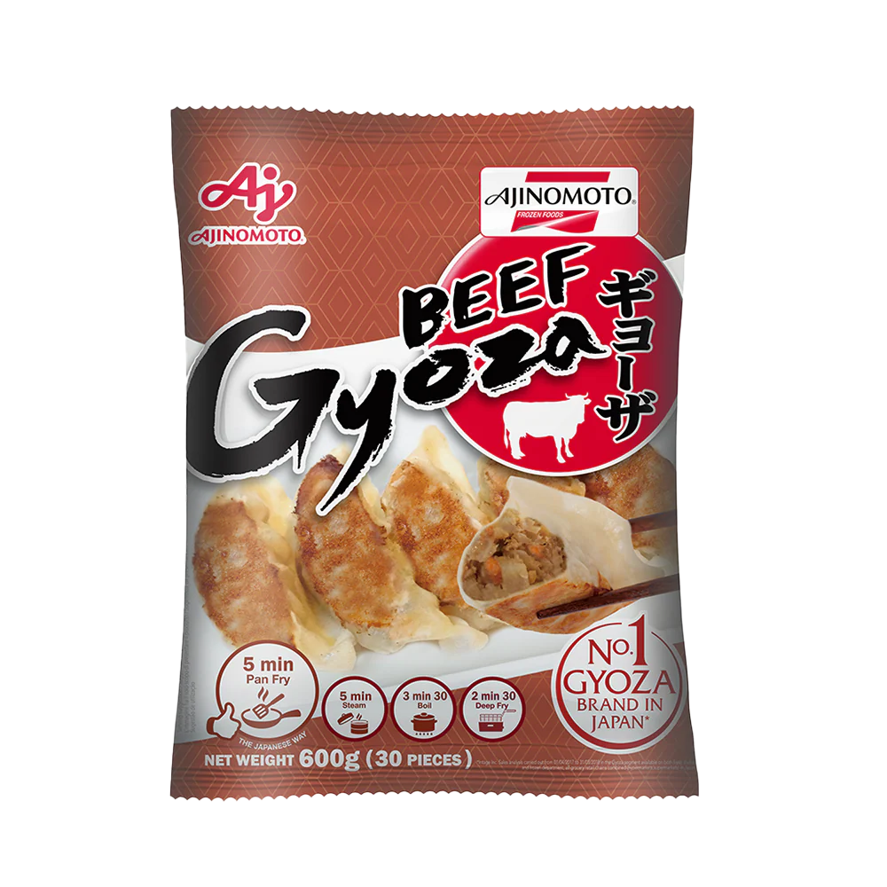 AJINOMOTO Beef Gyoza 600g (Frozen)