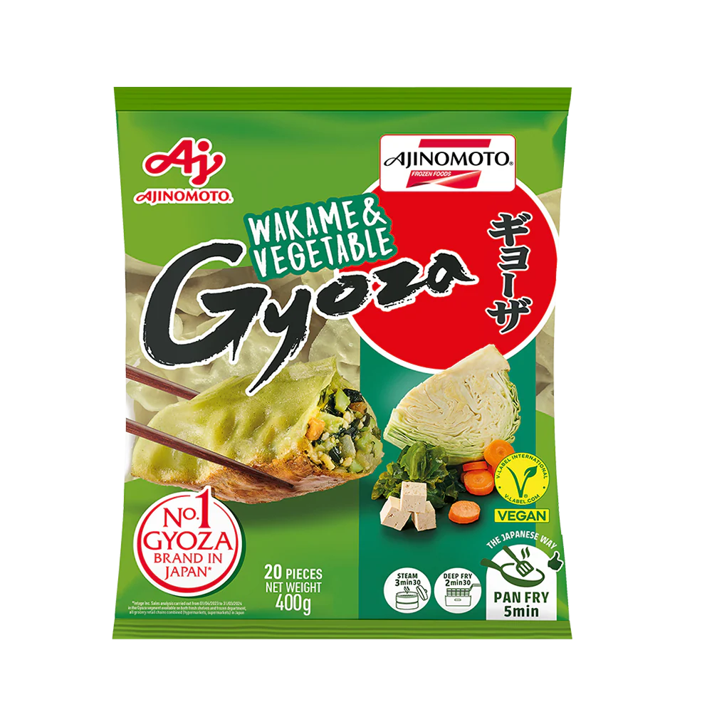AJINOMOTO Wakame and Vegetable Gyoza 400g (Frozen)