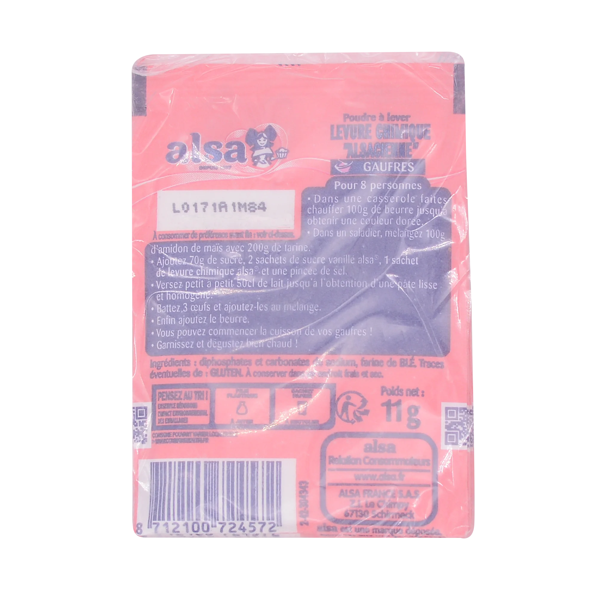 ALSA Baking Powder 11g - Image 2