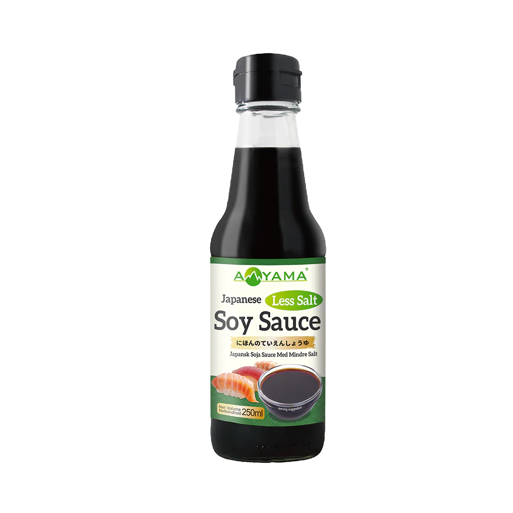 Aoyama Japanese Less Salt Soy Sauce 250ml