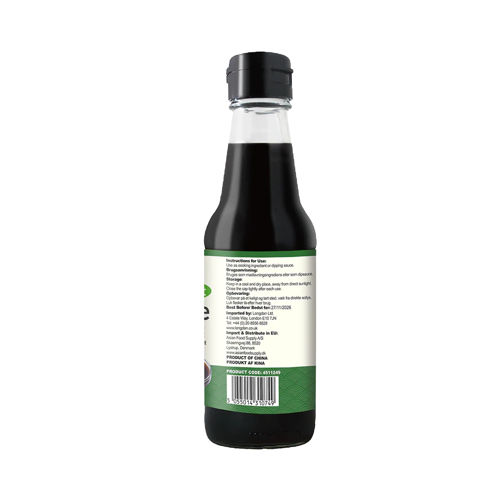 Aoyama Japanese Less Salt Soy Sauce 250ml (Case 12) - Image 2