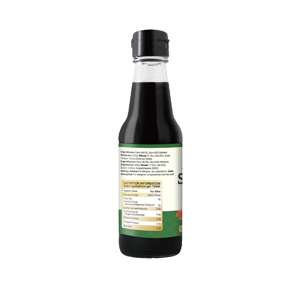 Aoyama Japanese Less Salt Soy Sauce 250ml (Case 12) - Image 3