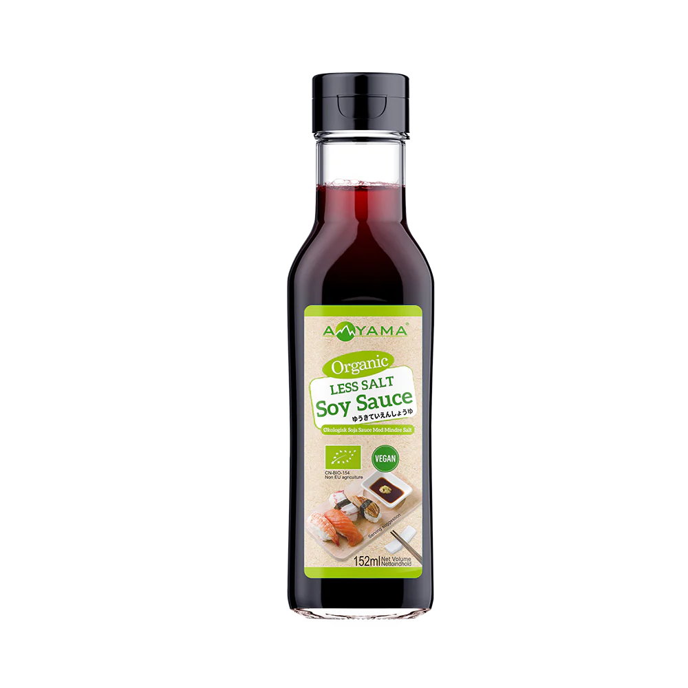 Aoyama Organic Less Salt Soy Sauce 152ml