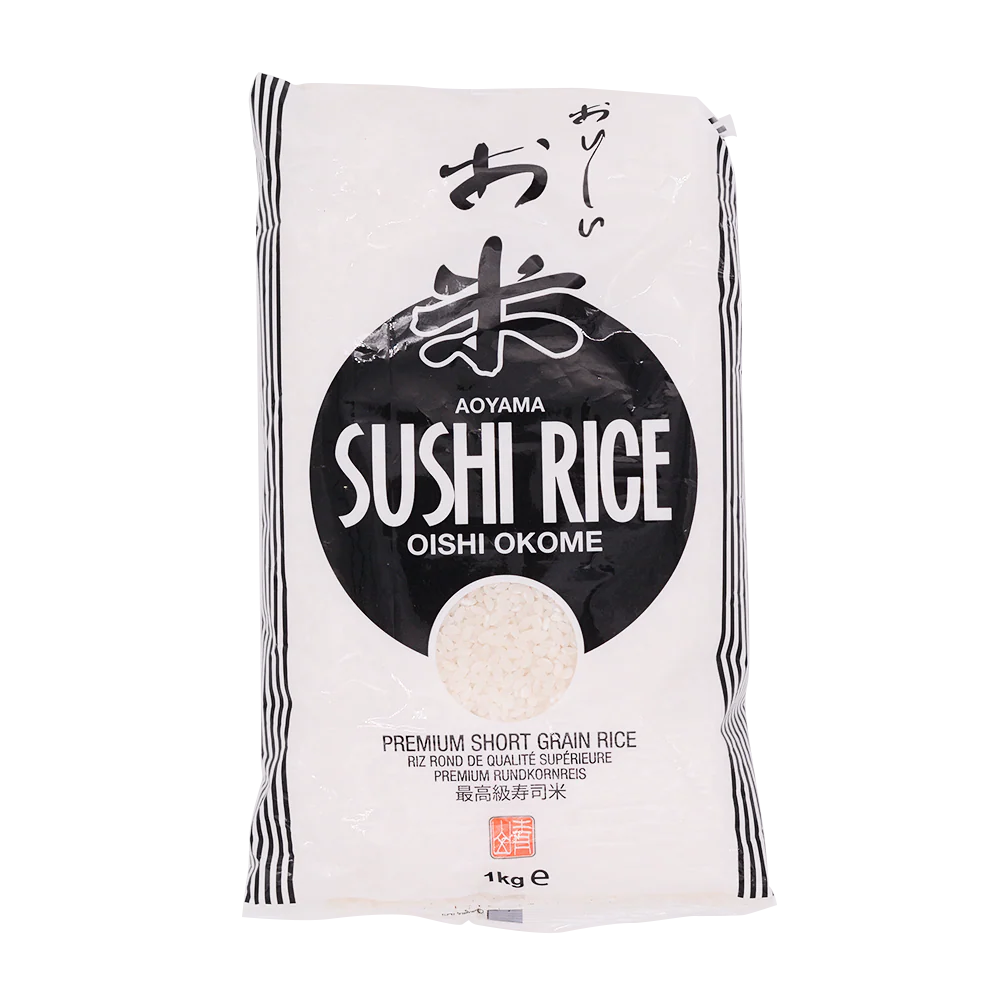 Aoyama Sushi Rice Short Grain 1kg (Case 10)