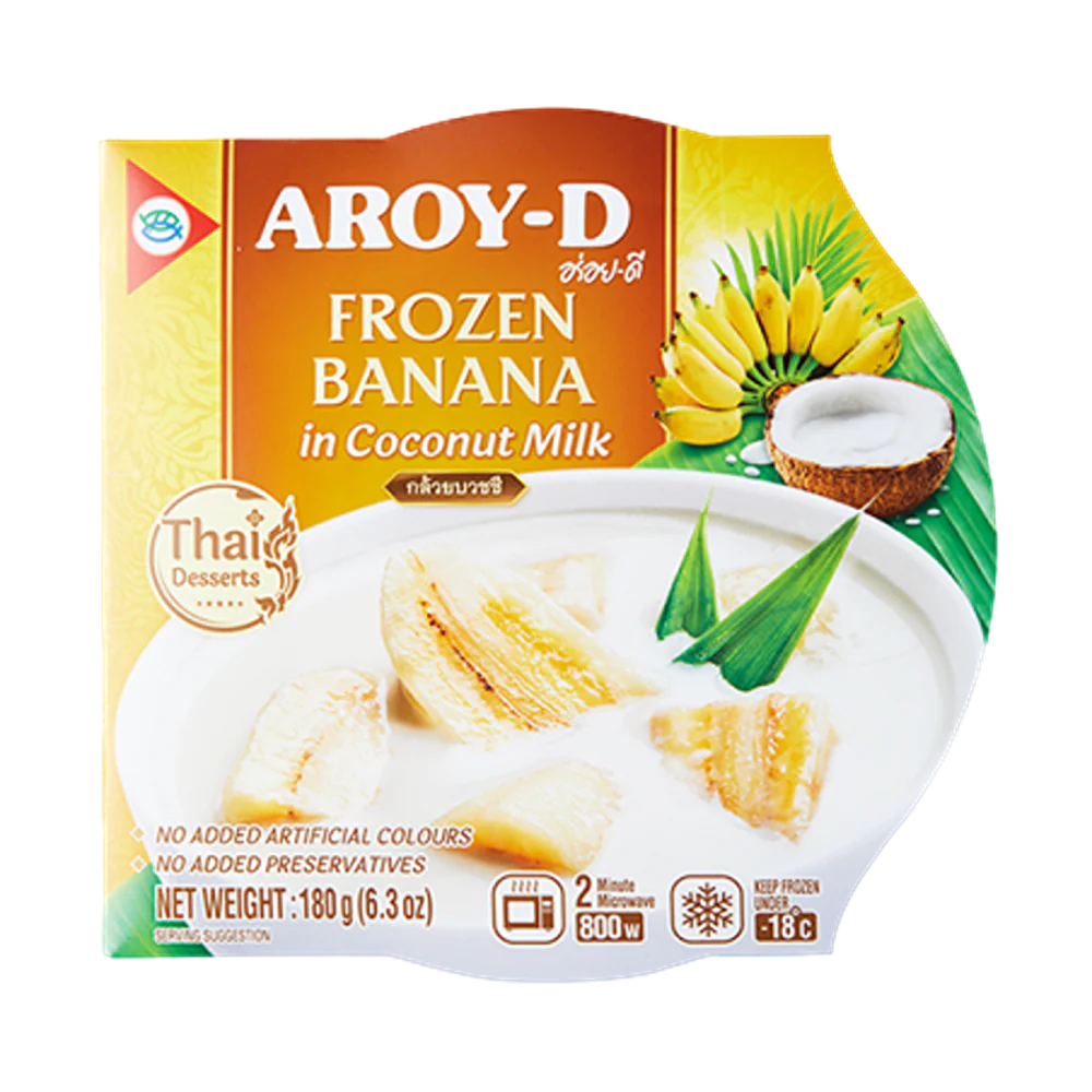 AROY-D Banana in Coconut Milk 180g