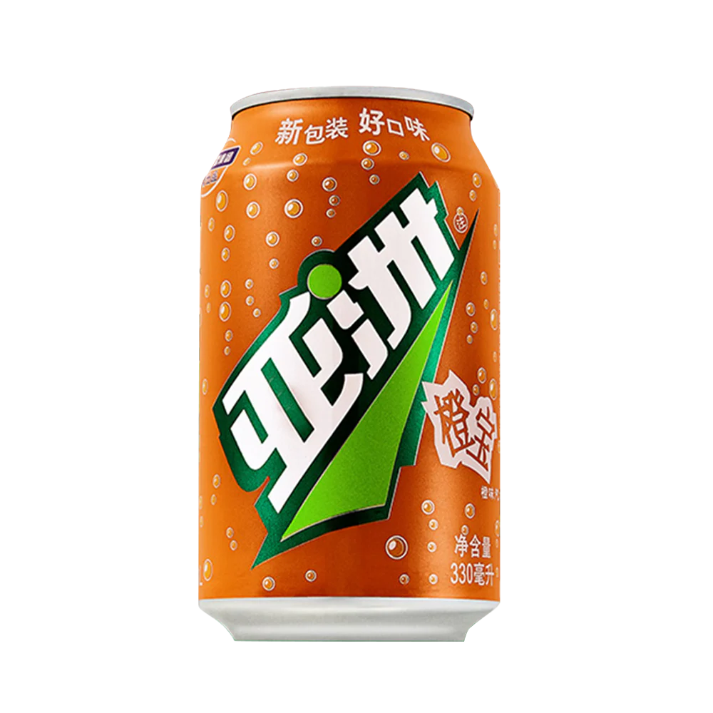 ASIA Shashi Soda Orange Flavour 330ml (Case 24)