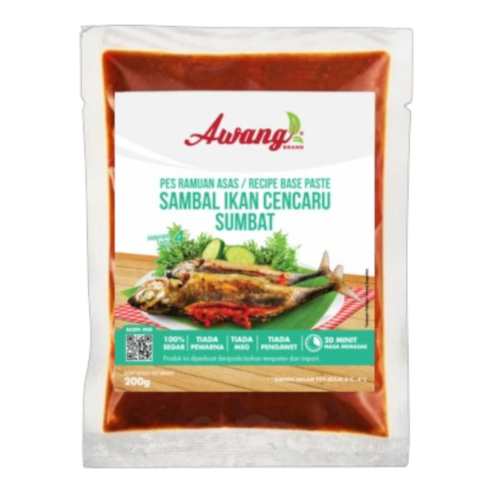 Awang Brand Stuffed Fish Chilli Paste 200g