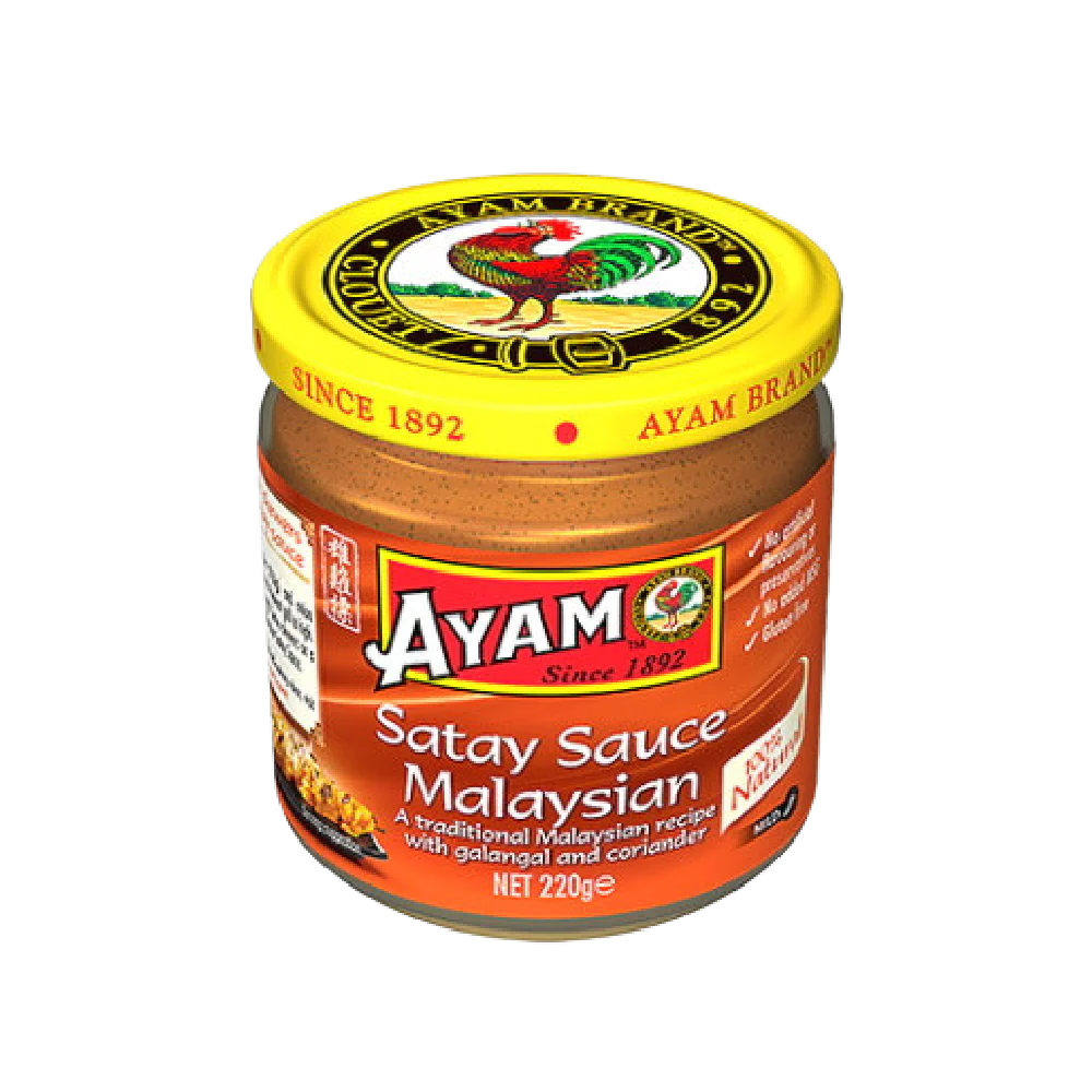 AYAM Satay Sauce Malaysian Mild 220g