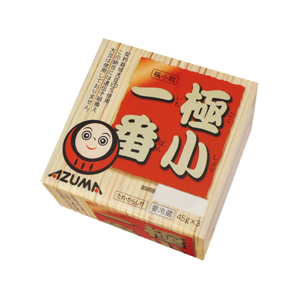 AZUMA Gokusho IchibanNatto (3pcs) 135g (Frozen)