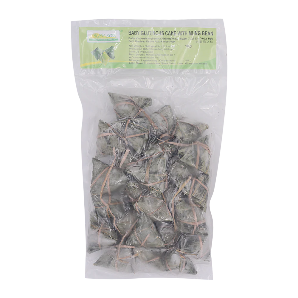Kim Son Baby Glutinous Cake w Mung Bean 1kg (Frozen)