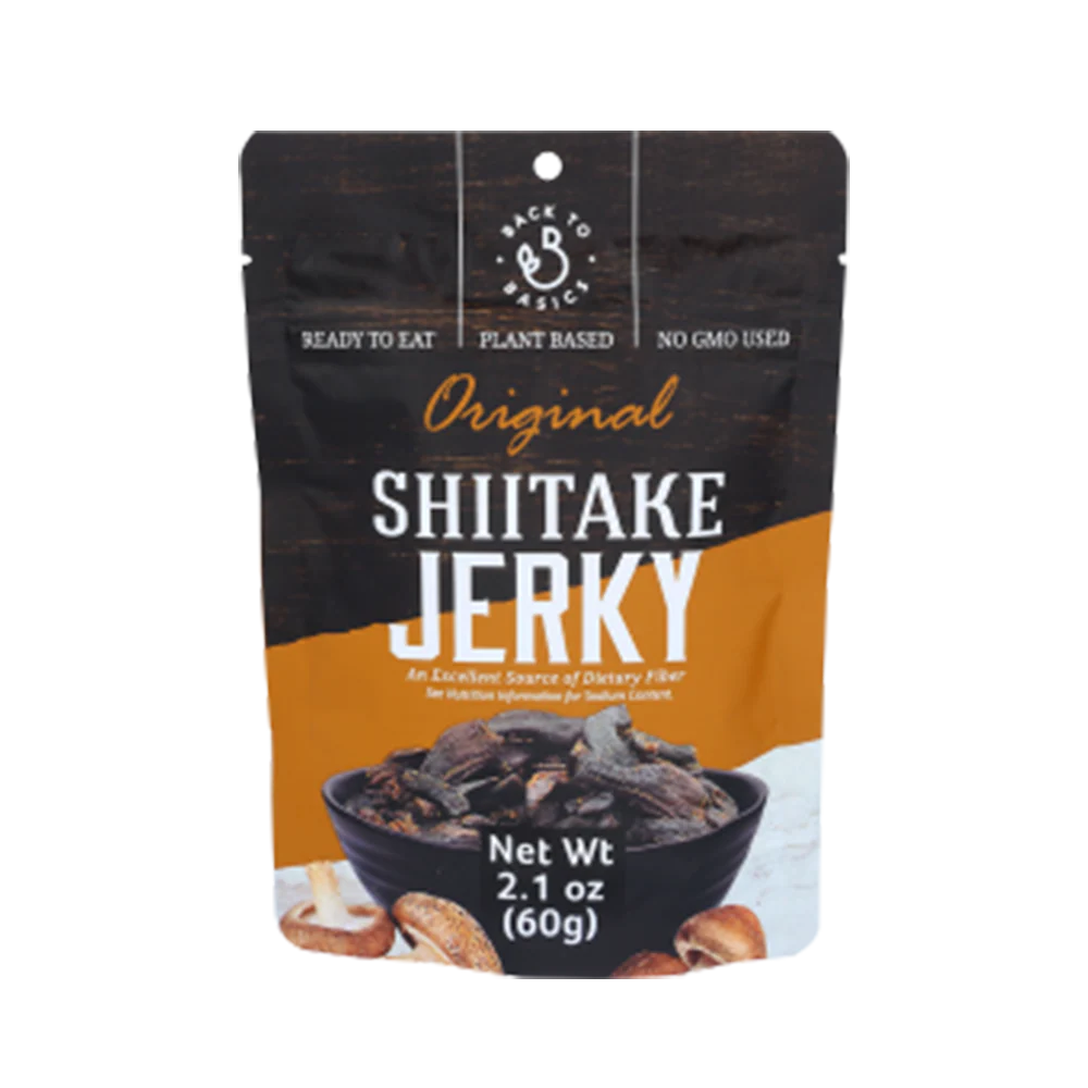 BACK TO BASICS Shiitake Jerky 60g