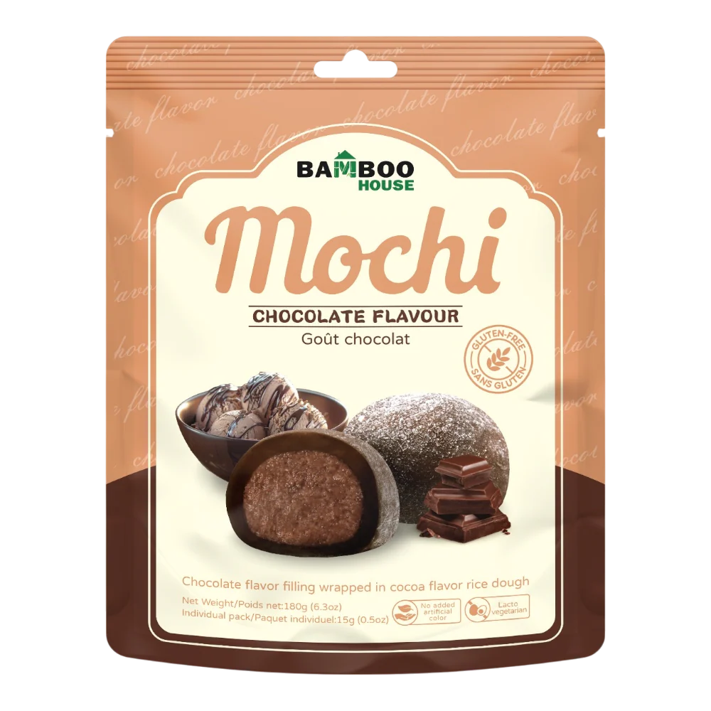 Bamboo House Chocolate Flavor Mochi 180g
