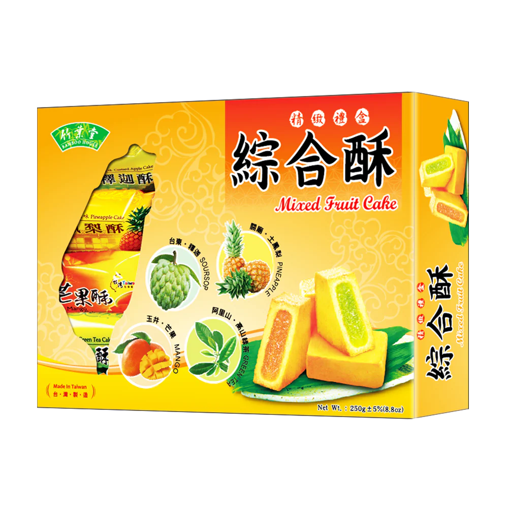 Bamboo House Mixed Fruit Cake 250G (Case 15)