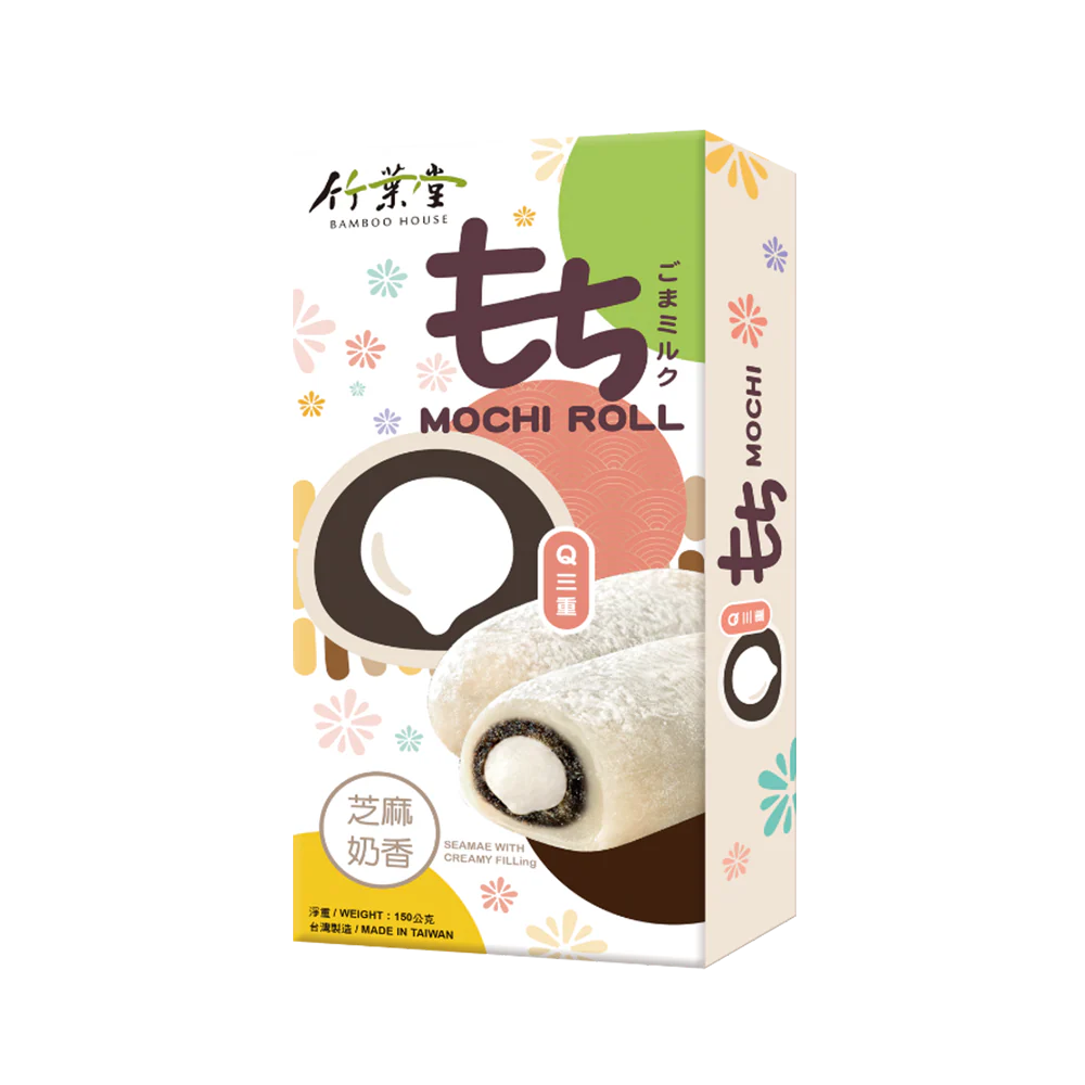 Bamboo House Mochi-Sesame Milk Mochi Roll 150g