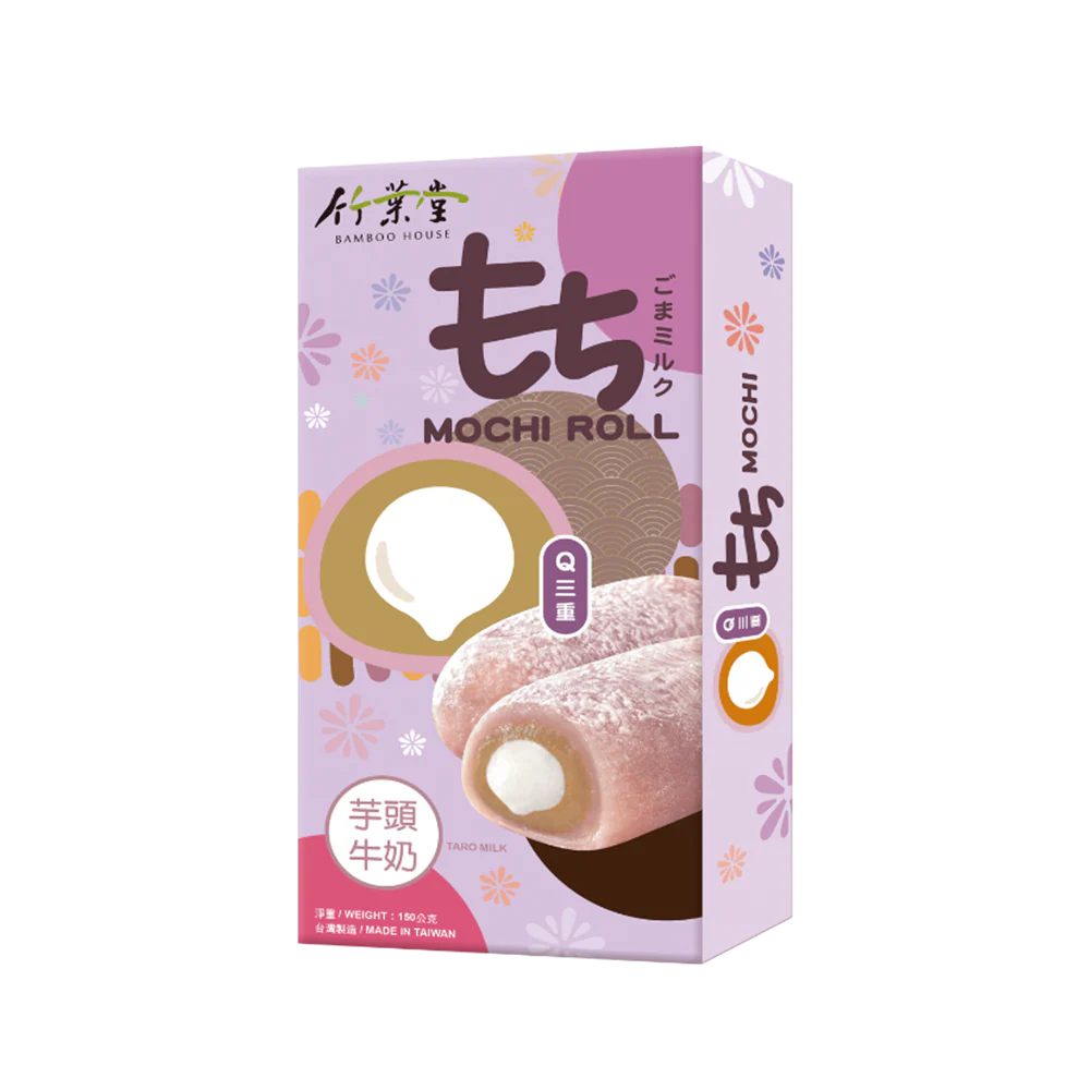 Bamboo House Mochi-Taro, Milk Mochi Roll 150g