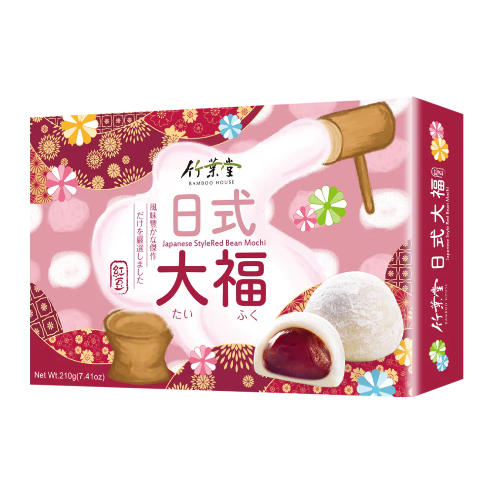 Bamboo House Red Bean Rice Cake 210g