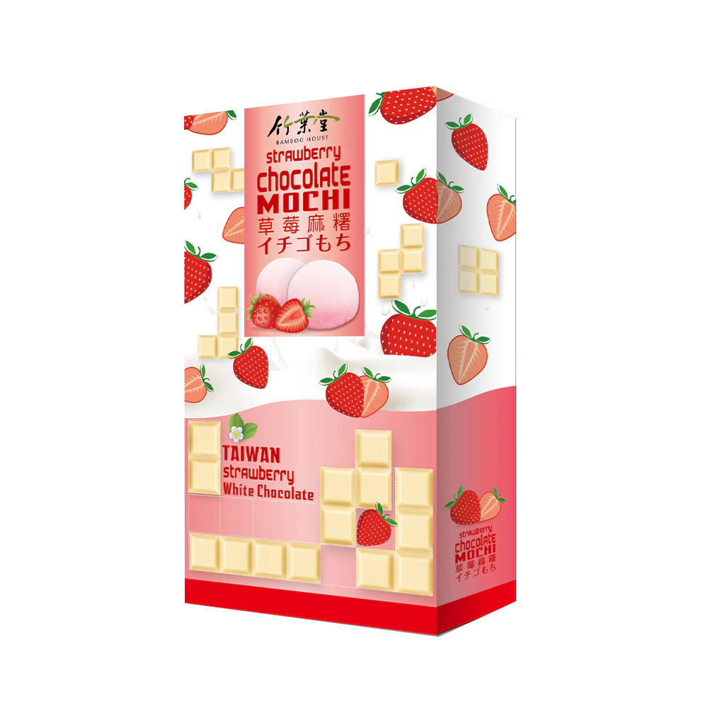 Bamboo House Strawberry Chocolate Mochi 120g