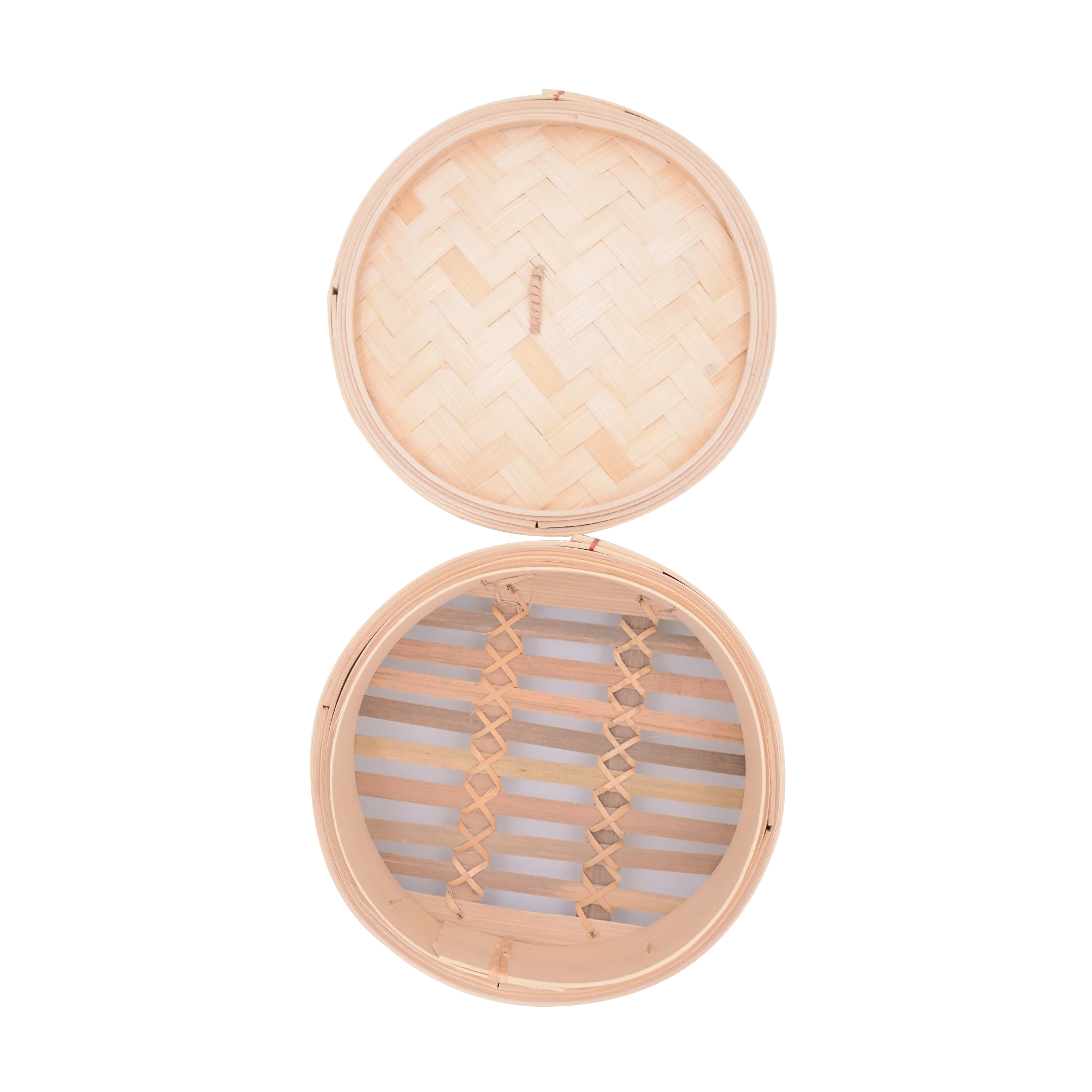 Bamboo Steamer Set (6, 7, 8, 9) Inches - Image 2