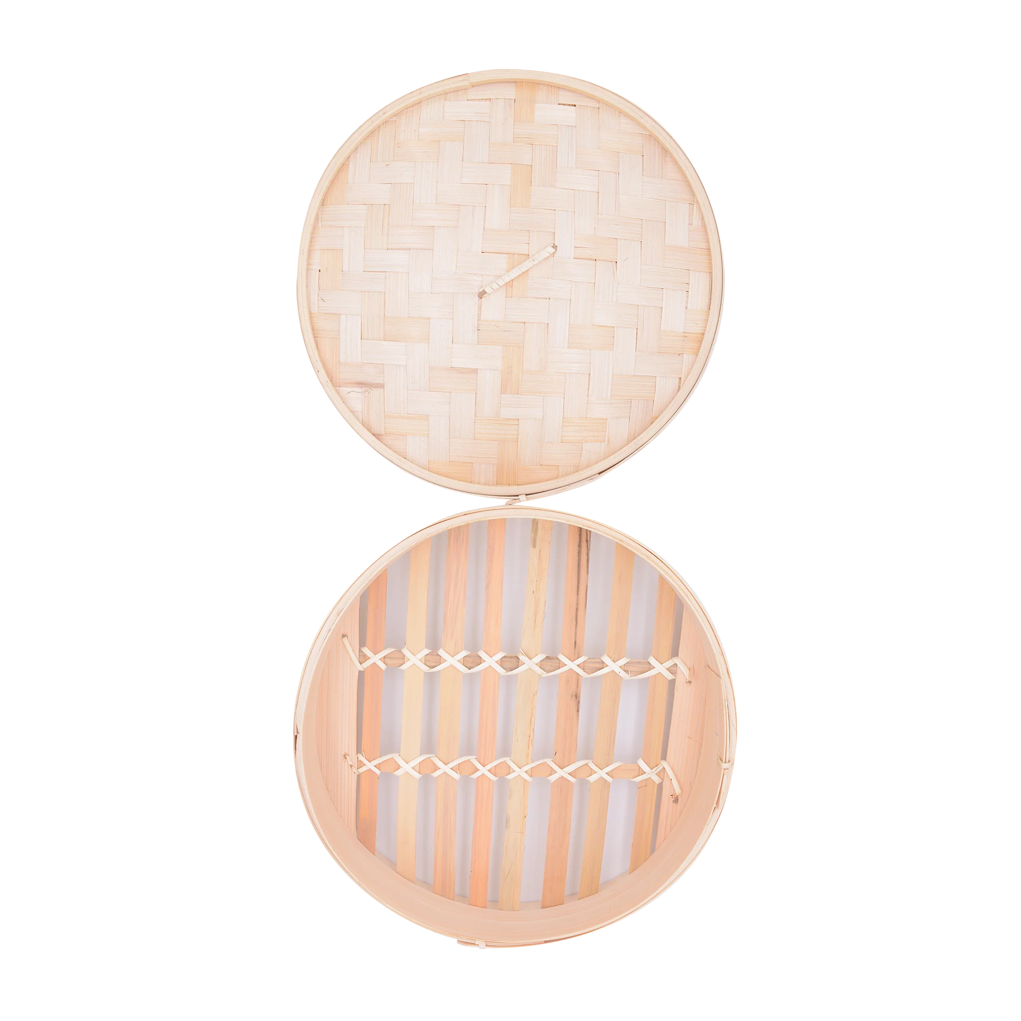 Bamboo Steamer Set (6, 7, 8, 9) Inches - Image 3