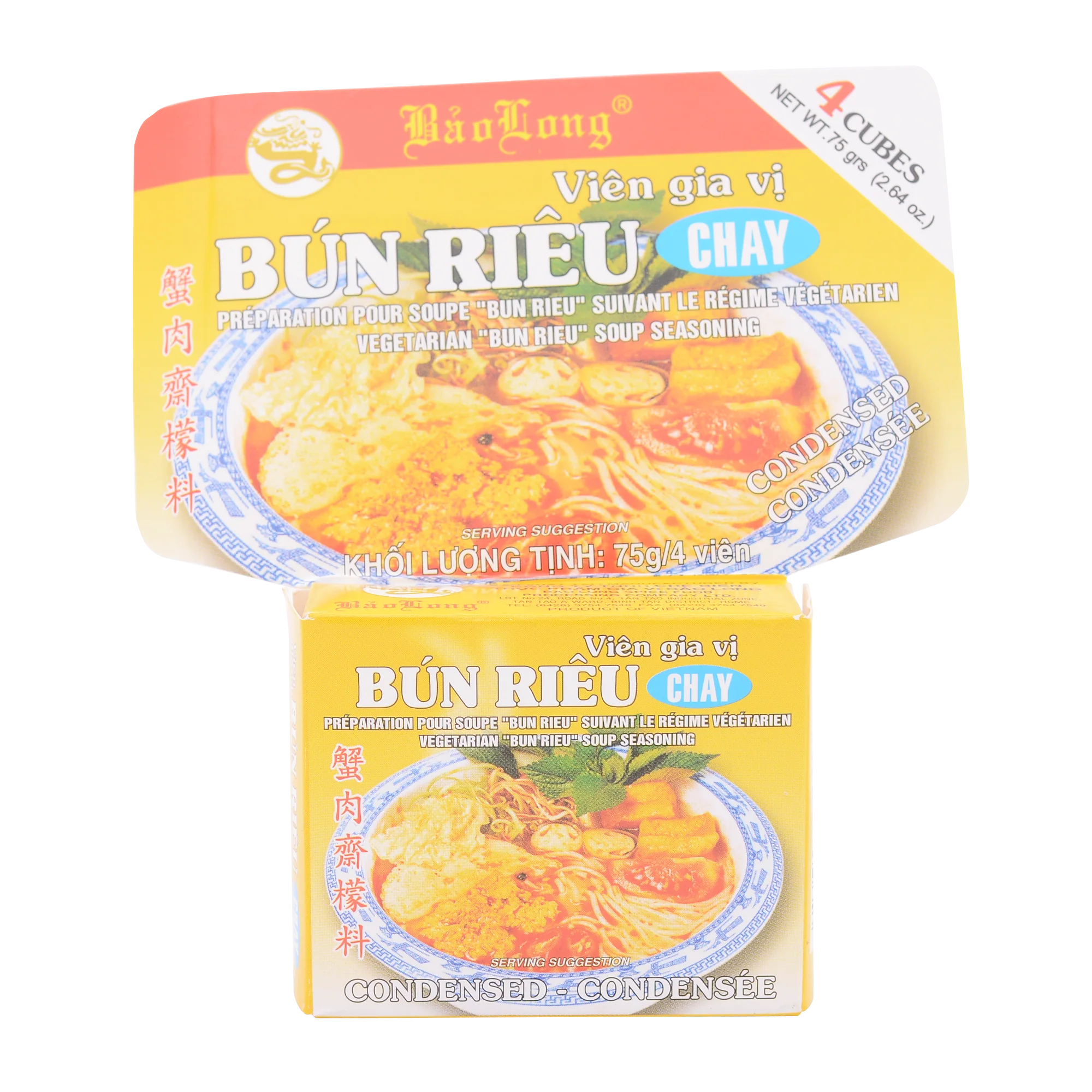 Bao Long Bun Rieu Chay Seasoning 75g