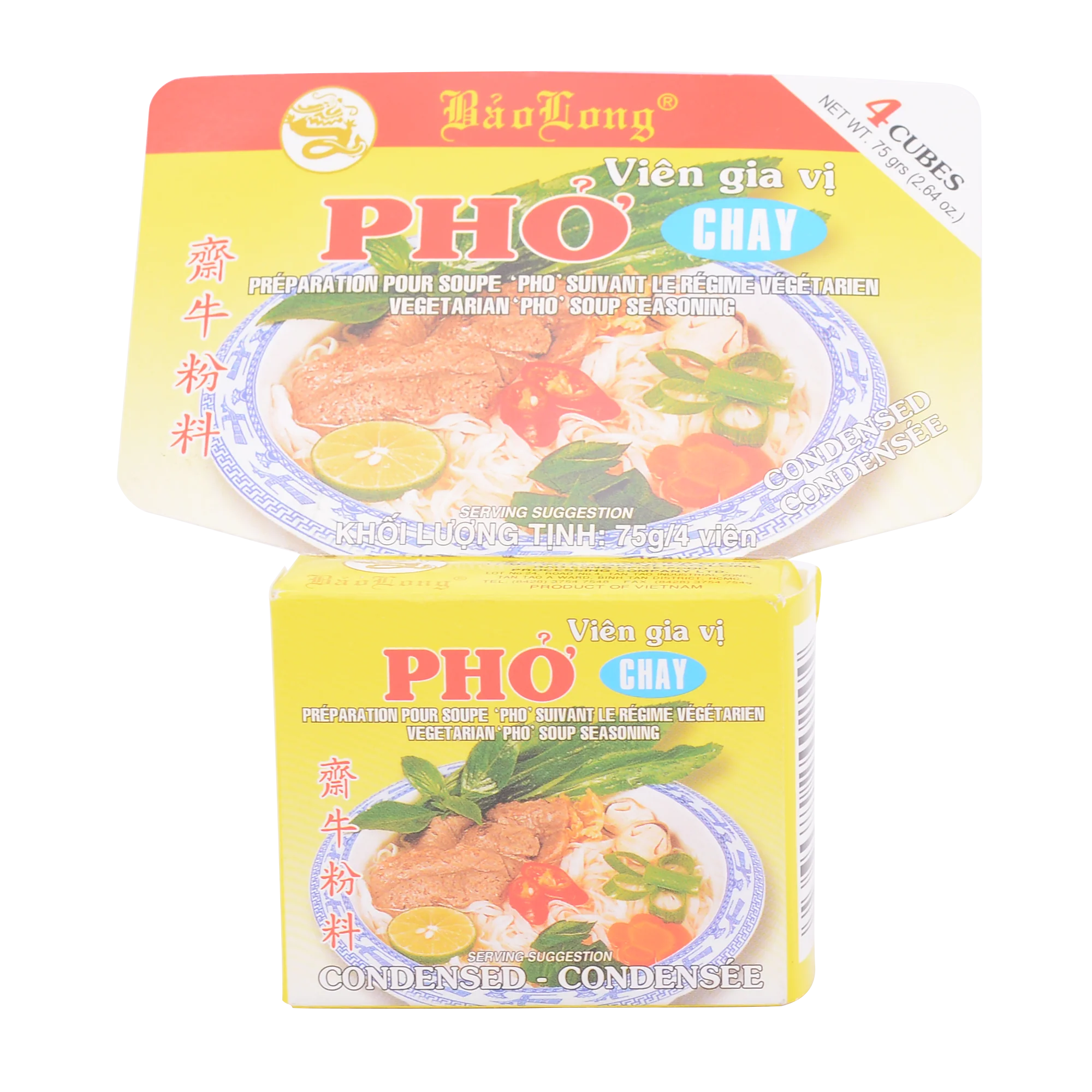 Bao Long Pho Chay Seasoning 75g