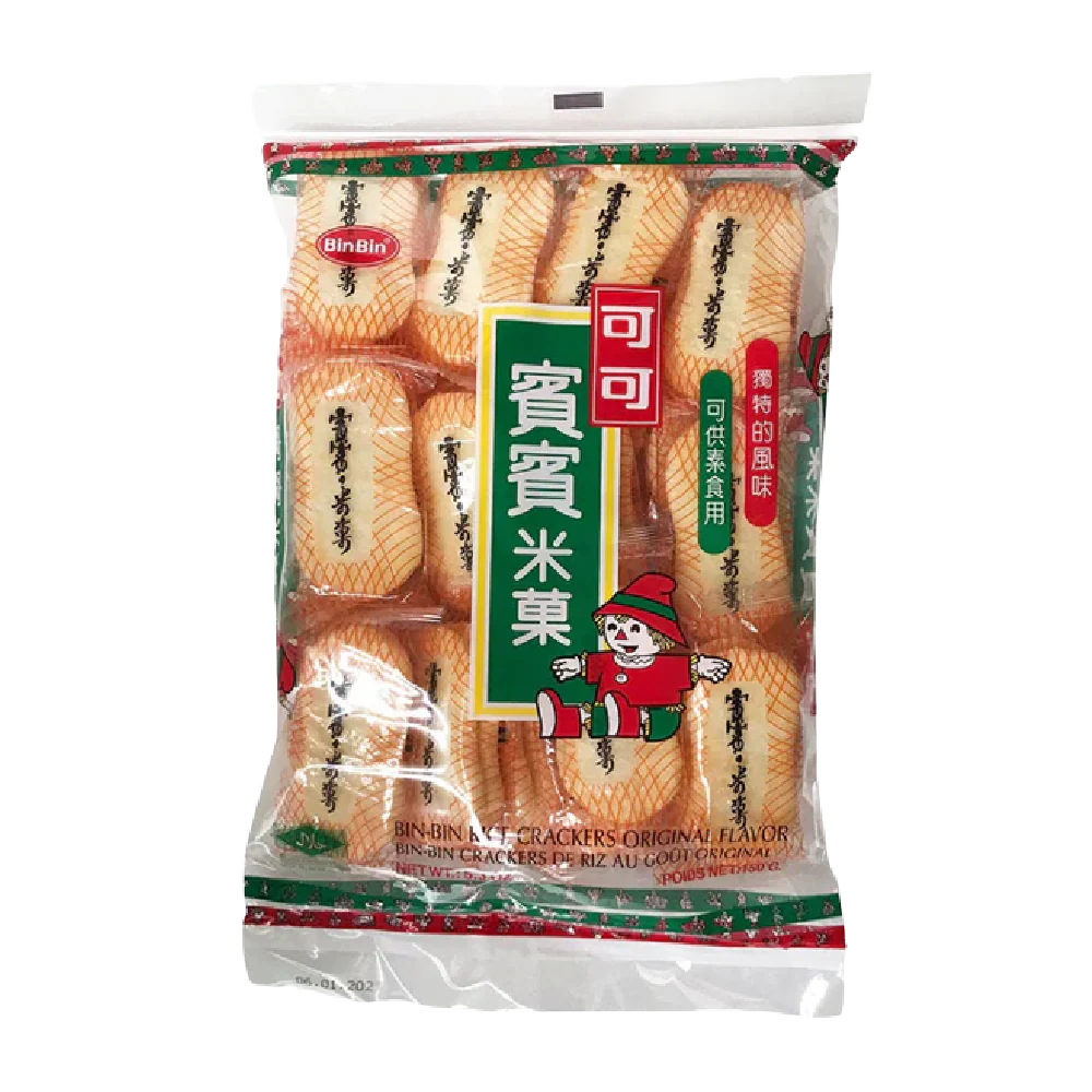 BIN BIN Rice Crackers - Original Flavour 150g