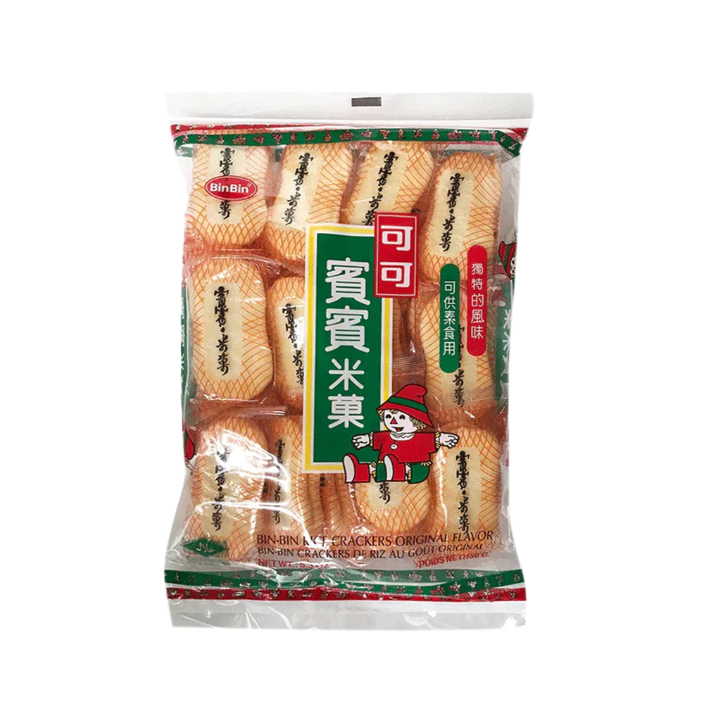 BIN BIN Rice Crackers - Original Flavour 150g (Case 20)