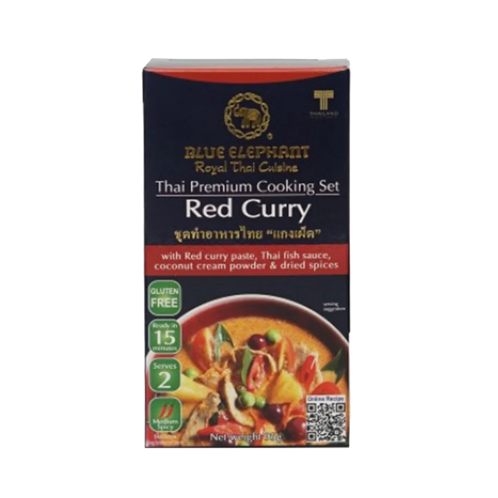 BLUE ELEPHANT Thai Cooking Set Red Curry 95g