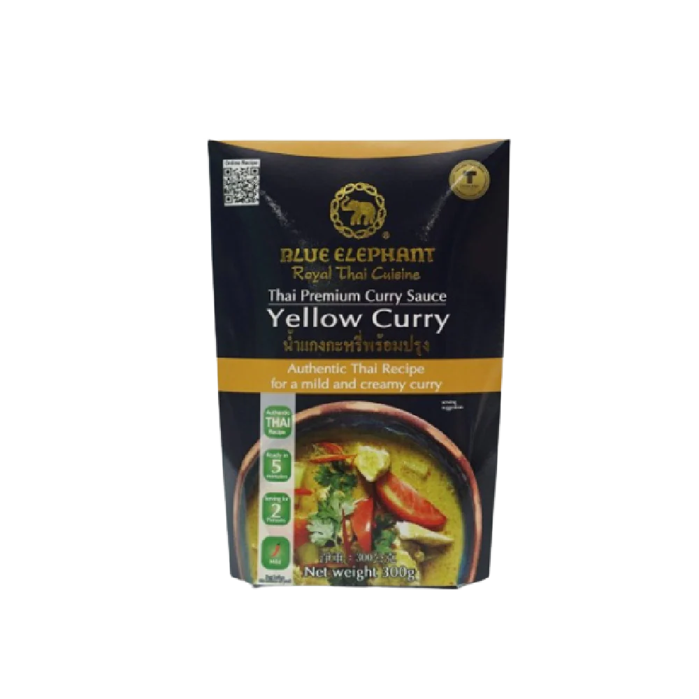 BLUE ELEPHANT Thai Curry Sauce Yellow Curry 300g