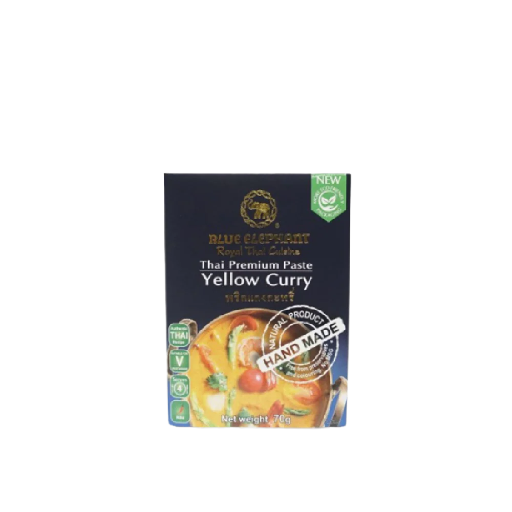 BLUE ELEPHANT Thai Premium Paste Yellow Curry 70g