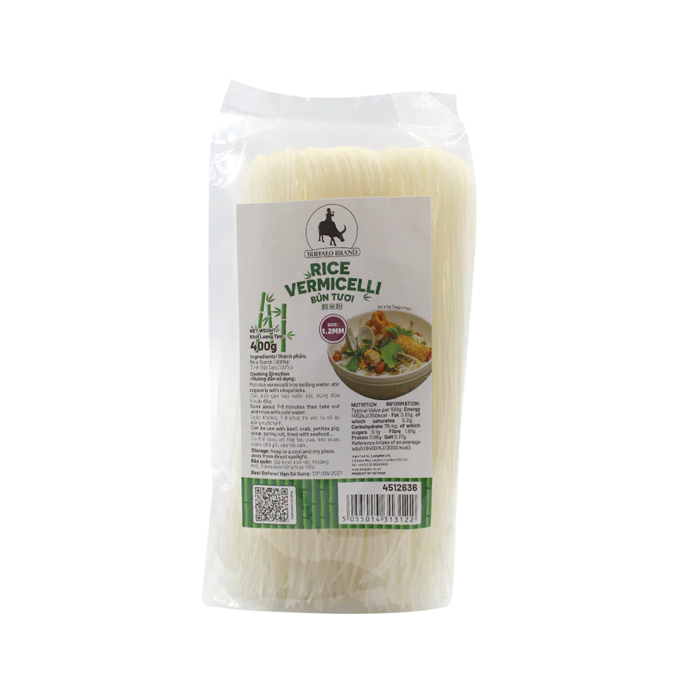 BUFFALO Rice Vermicelli 1.2mm 400g