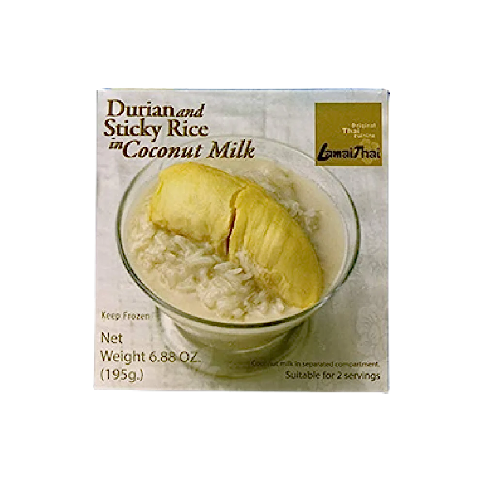 BUONO Lamai Thai Durian on Sticky Rice Dessert 195g (Frozen)