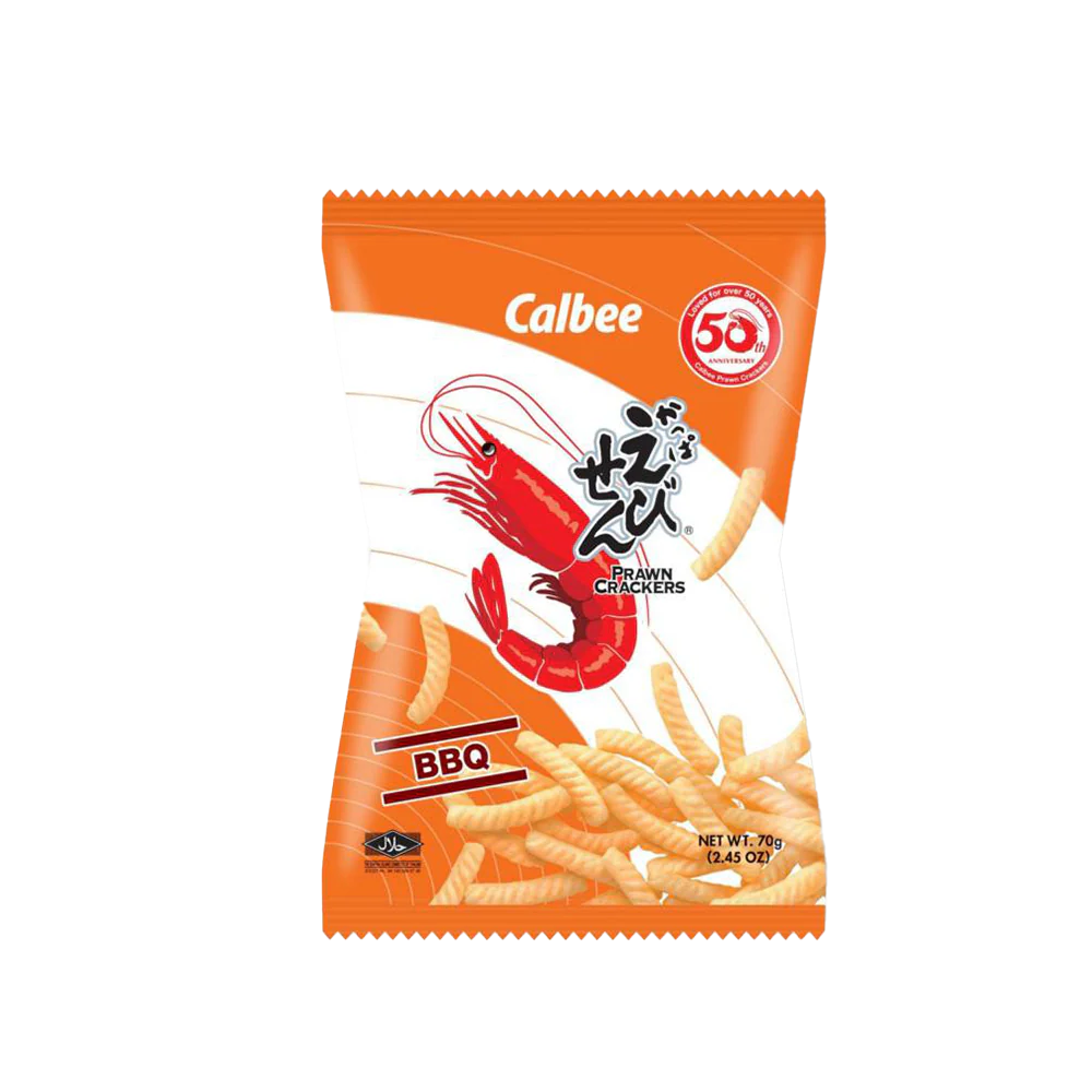 CALBEE Prawn Crackers BBQ 90g