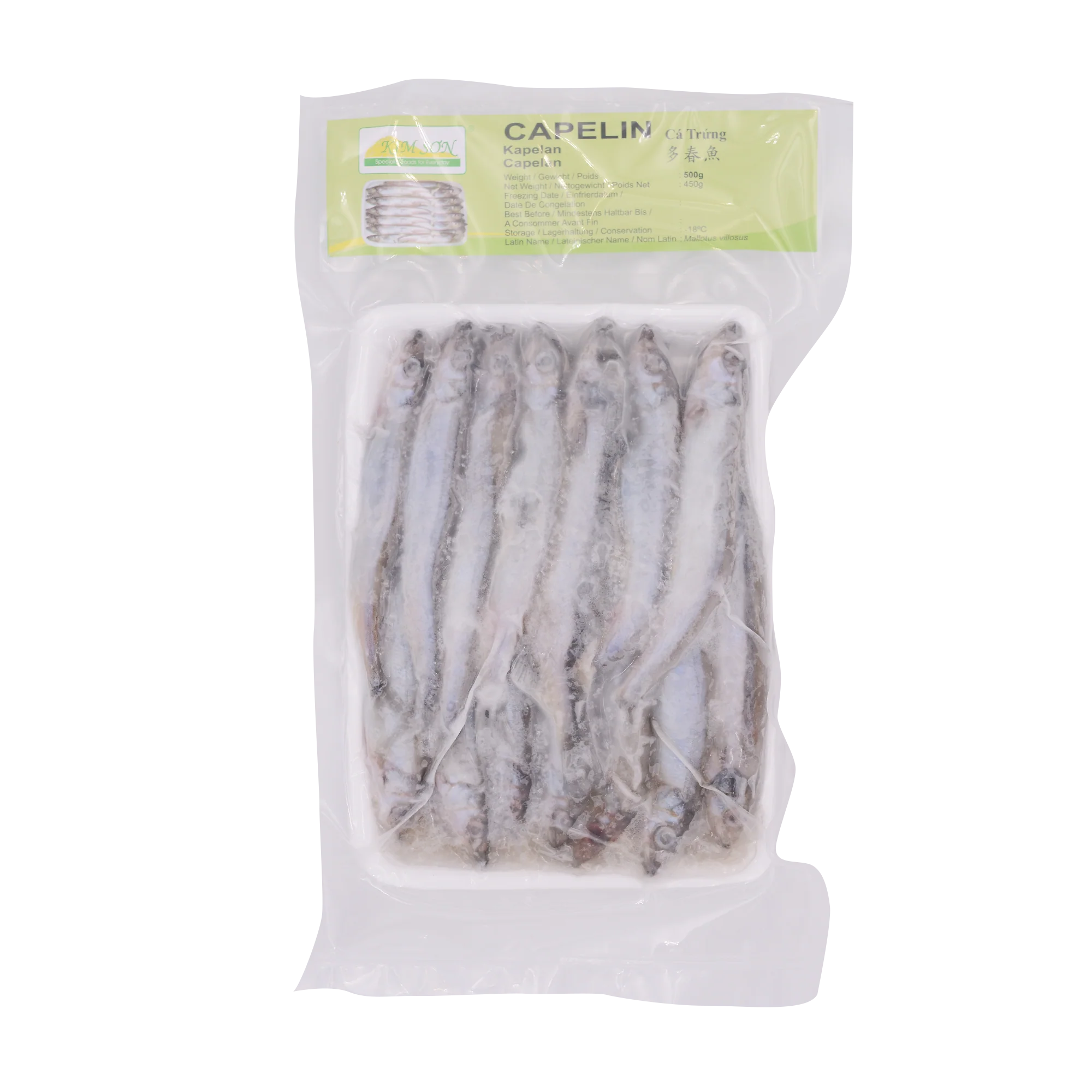 Kim Son Capelin Fish 500g (Frozen)