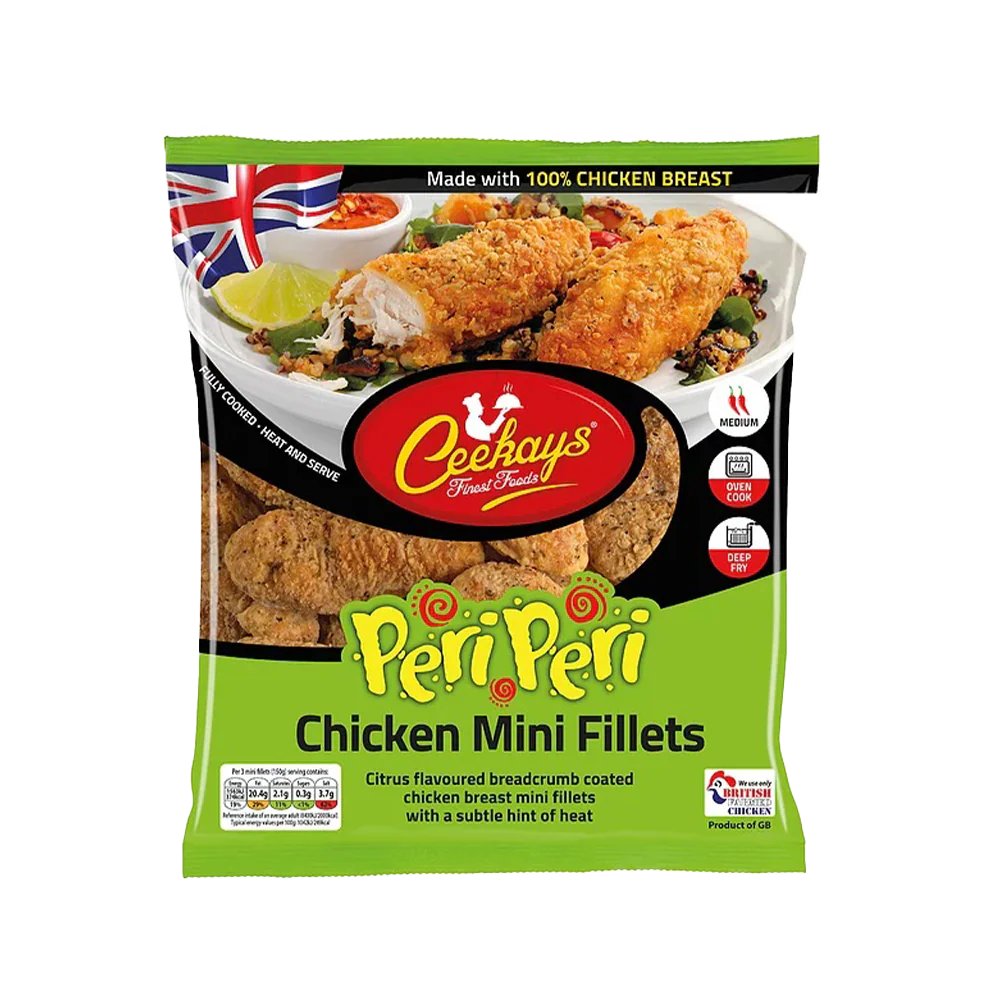 CEEKAYS Peri Peri Breaded Bites 500g (Frozen)