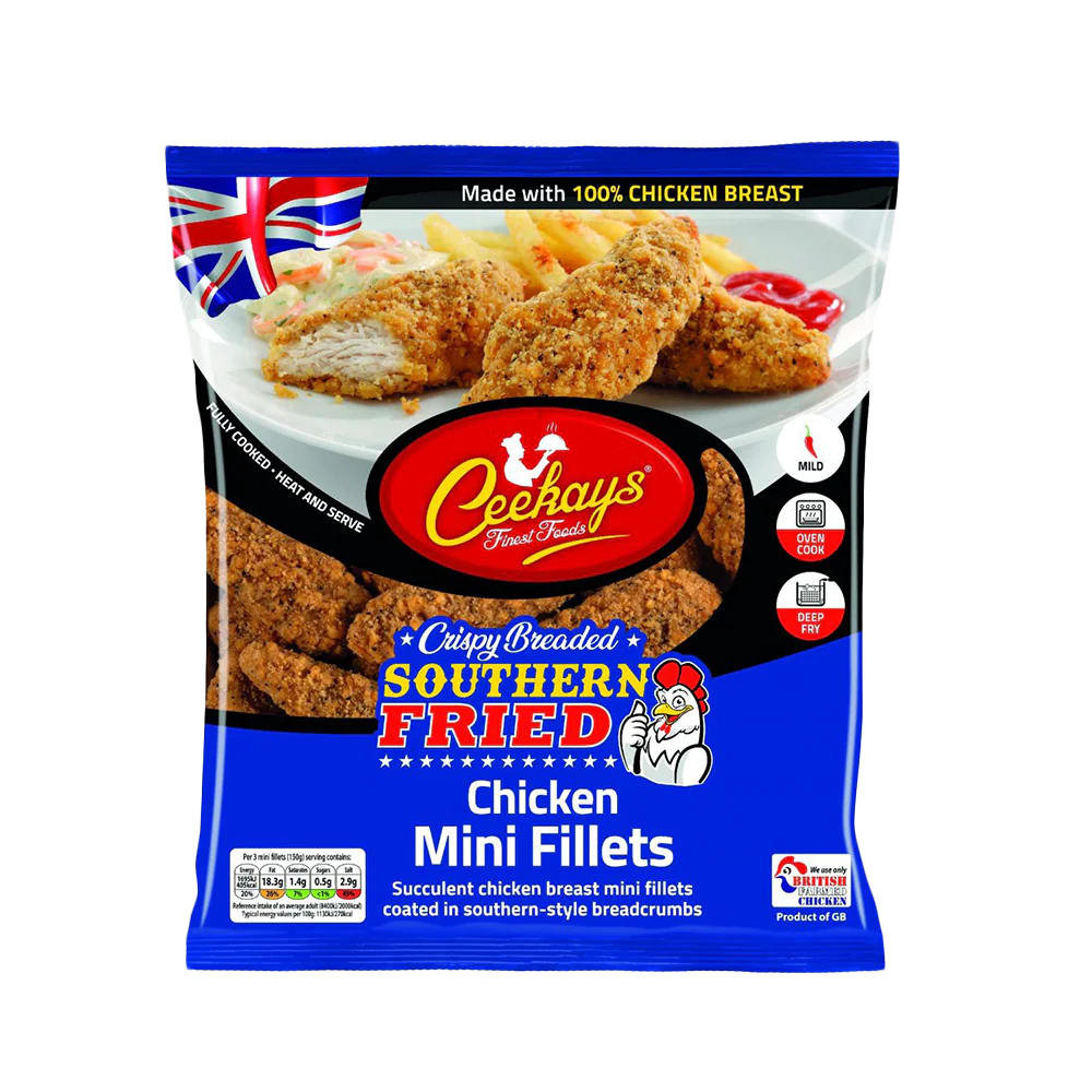 CEEKAYS Southern Fried Breaded Bites 500g (Frozen)
