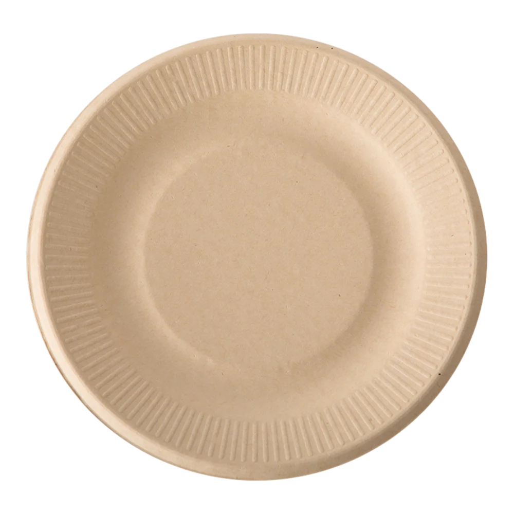 CHAHUA Biodegradable Plate 20.5cm (8pcs)