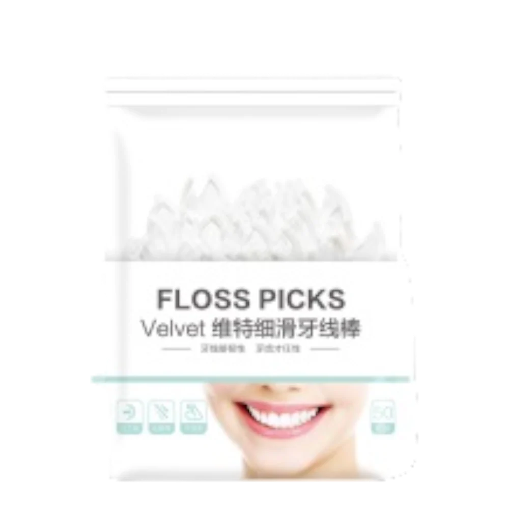 CHAHUA Floss Picks (50pcs) (Case 120)