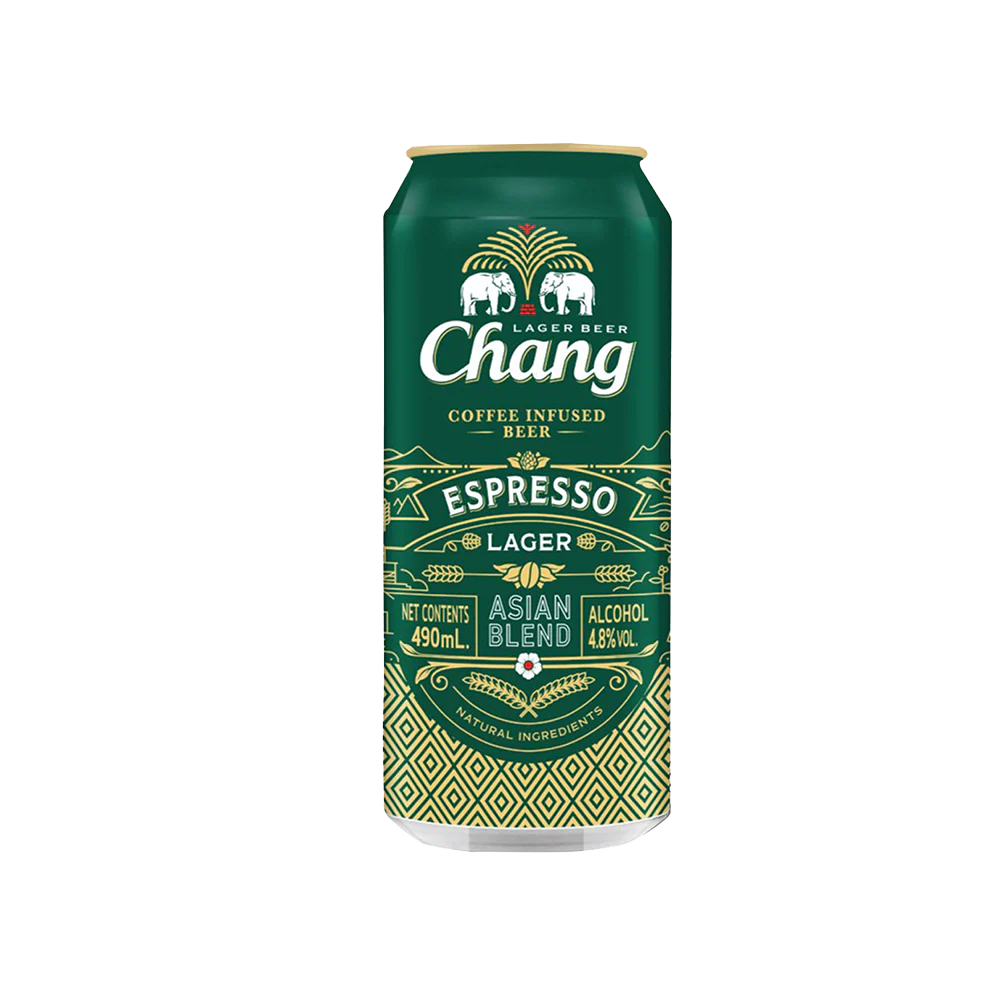 CHANG Espresso Lager Can 4.8% 490ml