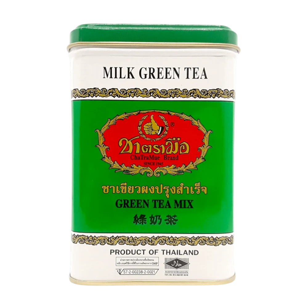CHATRAMUE Canned Green Tea Mix - Green (50 sachets) 125g