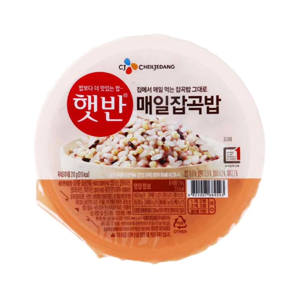 CHEIL JEDANG Cooked Rice Mixed Grain 210g