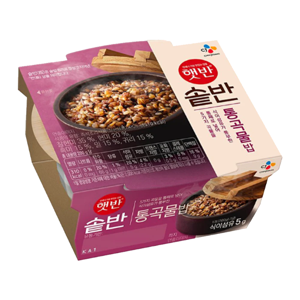 CHEIL JEDANG Cooked Rice Whole Grain Rice 200g