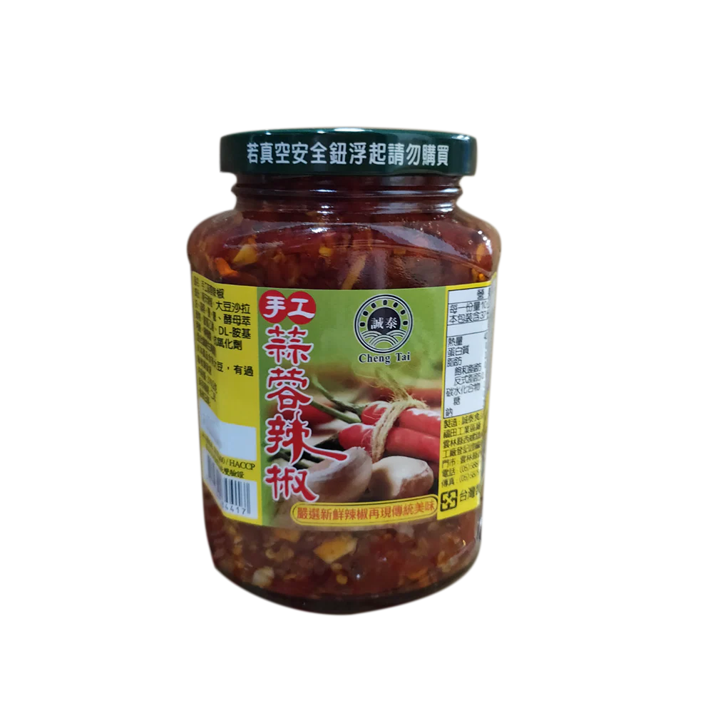 Cheng Tai Handmade Garlic Chili Sauce 370g
