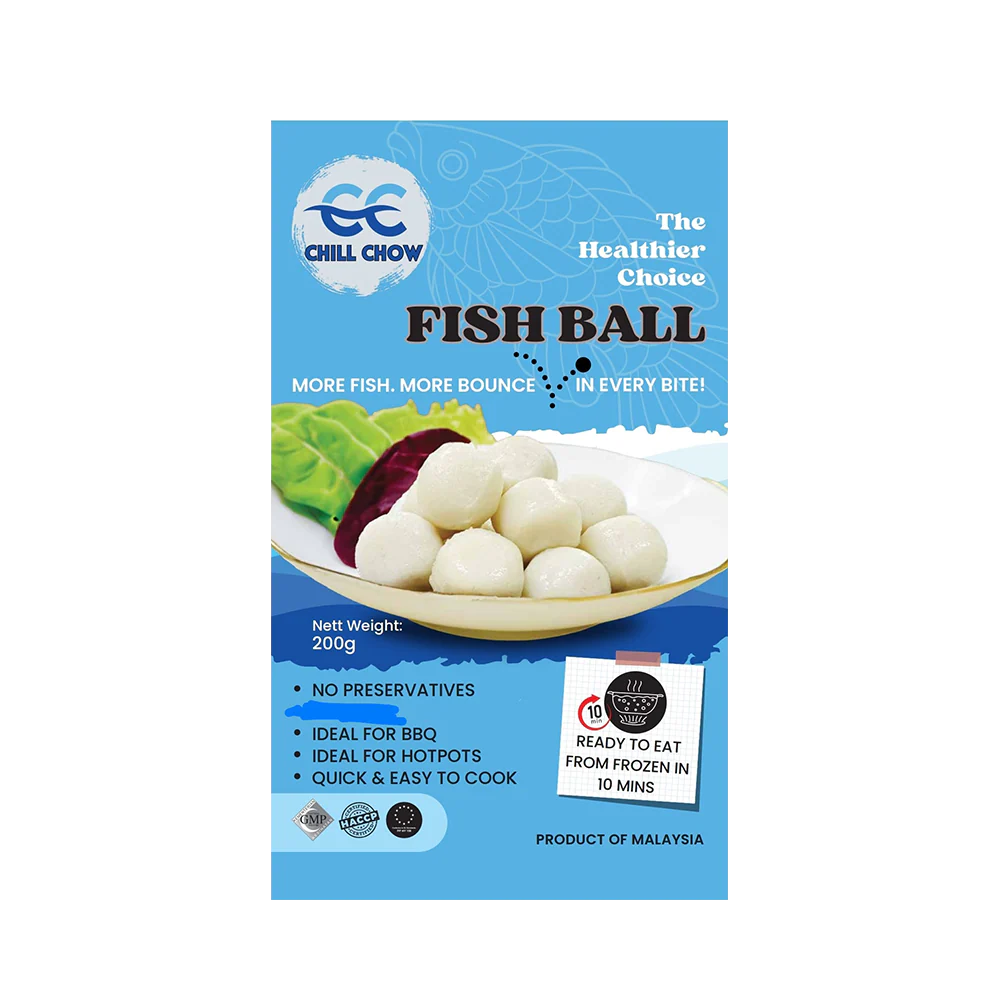 CHILL CHOW Fish Ball 200g (Frozen)