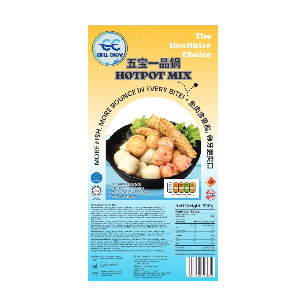 CHILL CHOW Hot Pot Mix 500g (Frozen)