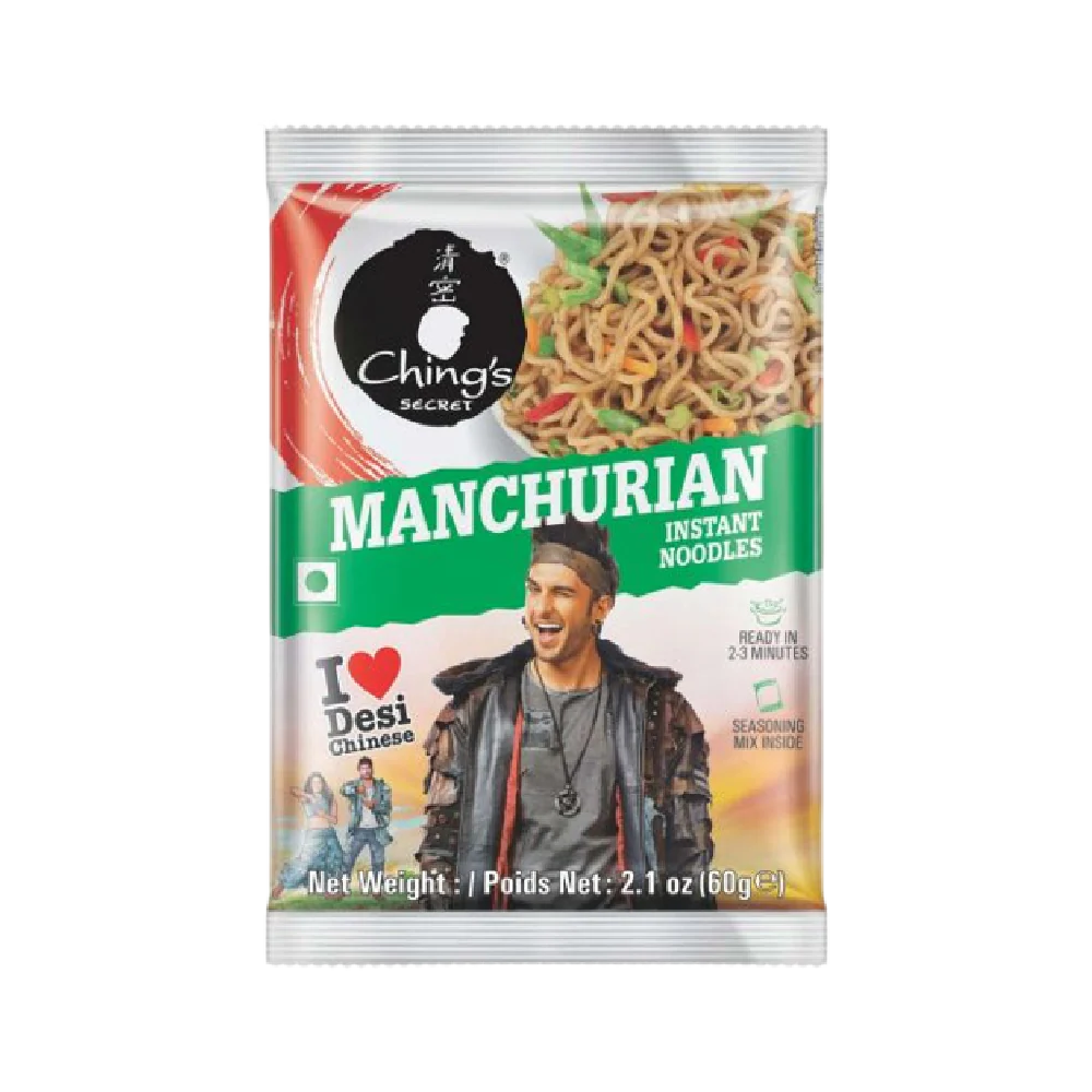 CHING'S SECRET Instant Noodles - Manchurian 60g