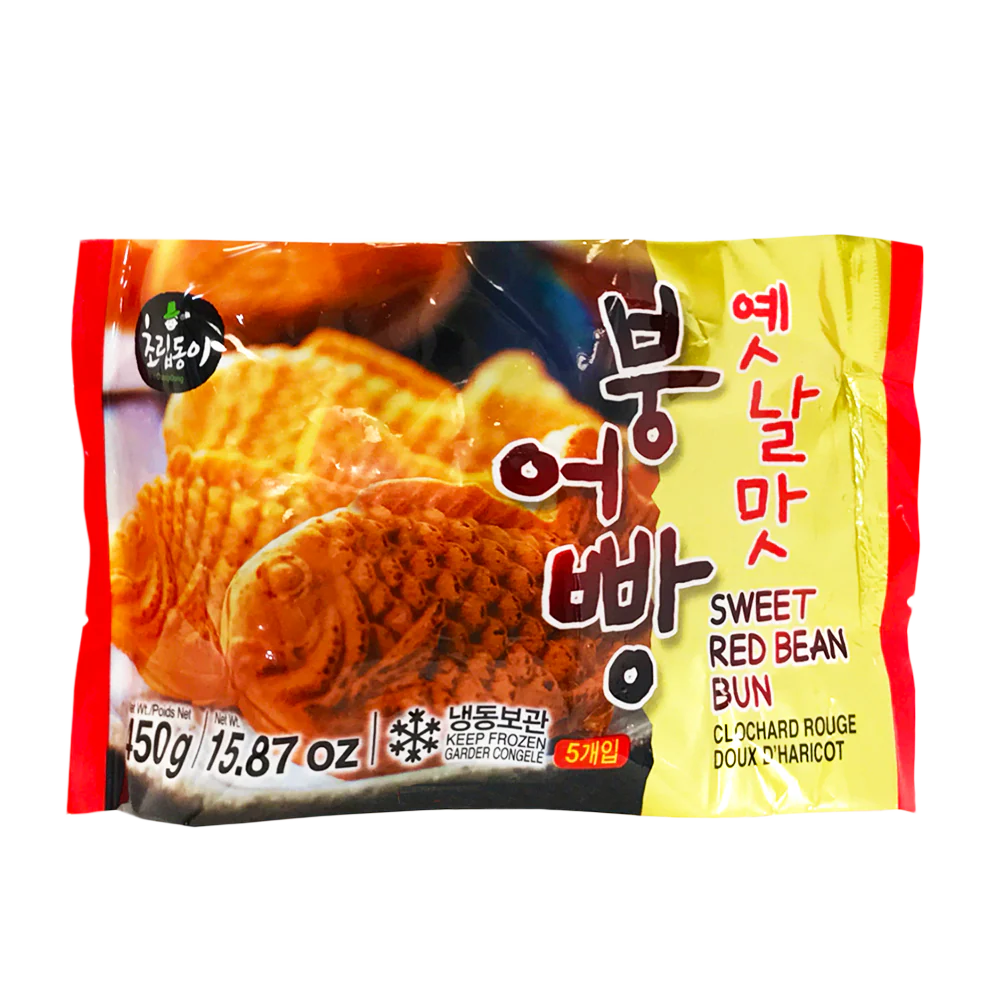 CHORIPDONG Sweet Red Bean Bun 450g (Frozen)